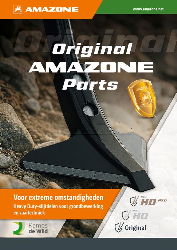 Prospectus „Original AMAZONE Parts“ – HD-slijtdelen