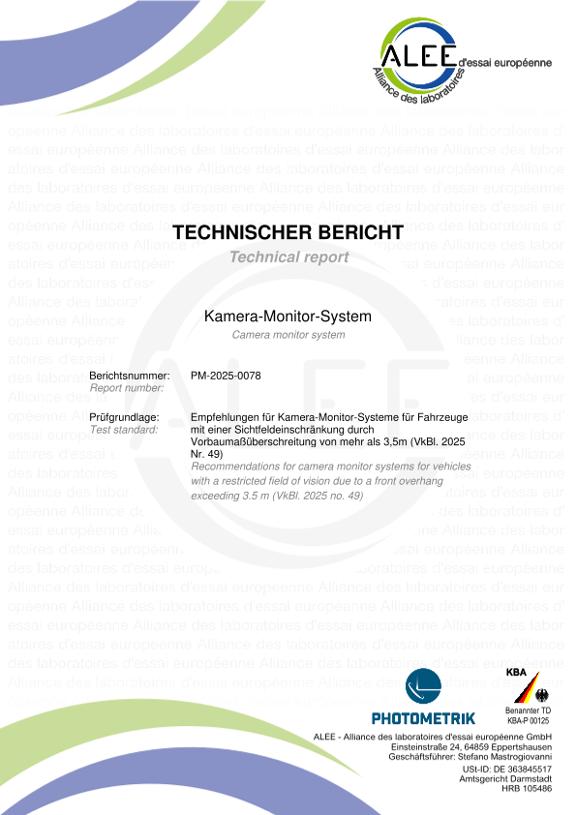 Betriebsanleitung TECHNISCHER BERICHT Q-KMS LIGHT FTender