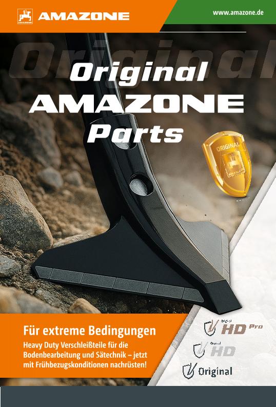 Beileger Verschleißteile Bodenbearbeitung und Sätechnik