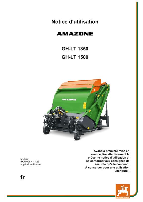 Notice d’utilisation GH-LT fr