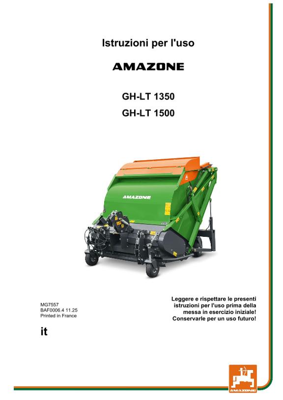 Istruzioni per l'uso GH-LT it