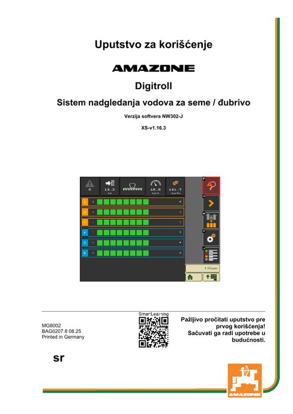 Uputstvo za upotrebu DIGITROLL