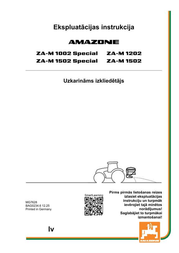 Lietošanas instrukcija ZA-M 10/12/1502 SPECIAL EASY