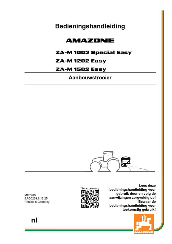 Gebruiksaanwijzing ZA-M 10/12/1502 SPECIAL EASY