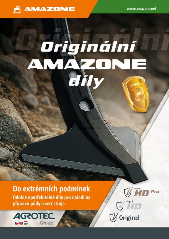 Brožura „Original AMAZONE Parts“ – HD opotřebitelné