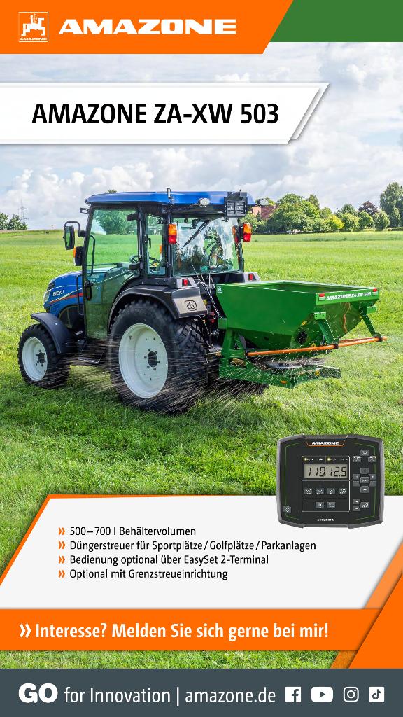 WhatsApp-Anzeige „AMAZONE ZA-XW 503“, 1080x1920 pix, rgb