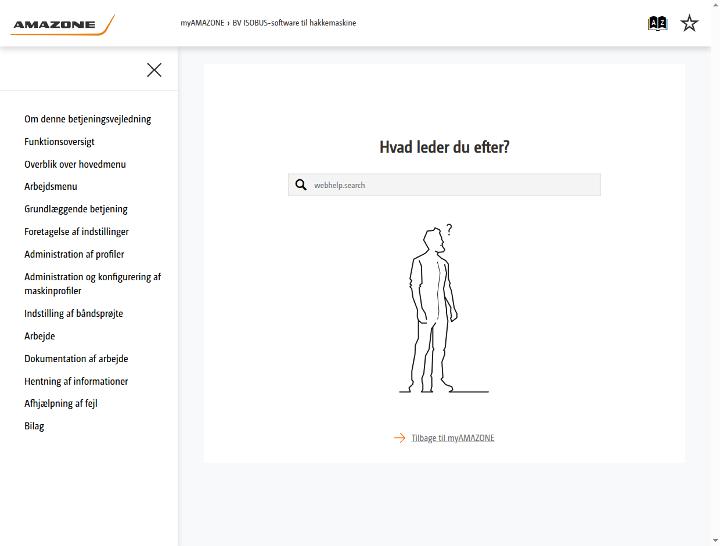 Brugsanvisning ISOBUS-Software Hackmaschine