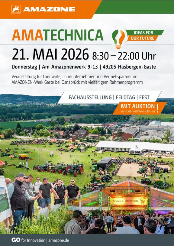 AMATECHNICA 2026 Einladung und Programm