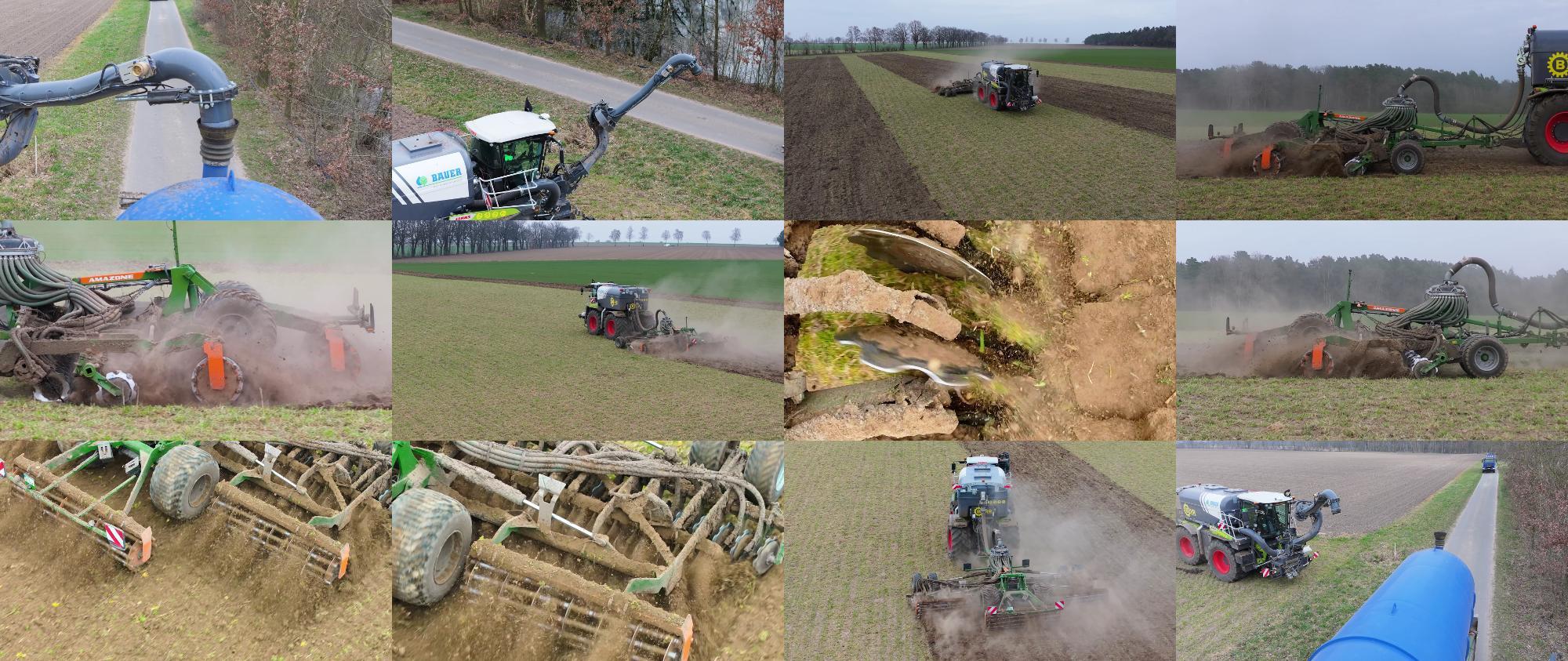 Video Catros8003-2TX Pro Gülle im Einsatz beim Lohnunternehmen Behr - Teil 2
