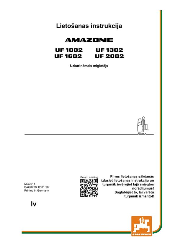 Lietošanas instrukcija UF 1002,1302, 1602, 2002 UF2