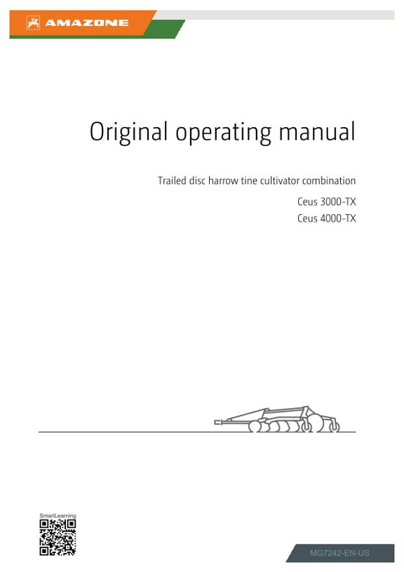 Operating manual CEUS 3000-TX, 4000-TX