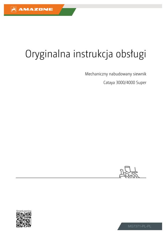 Instrukcje obsługi Cataya 3000/4000 Super