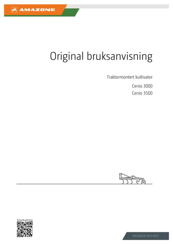 Bruksanvisning Cenio 3000, 3500