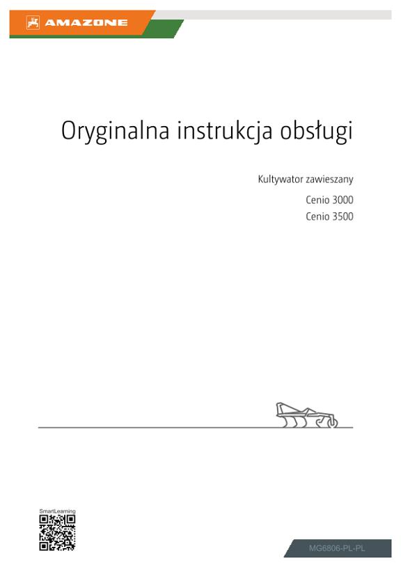 Instrukcje obsługi Cenio 3000, 3500