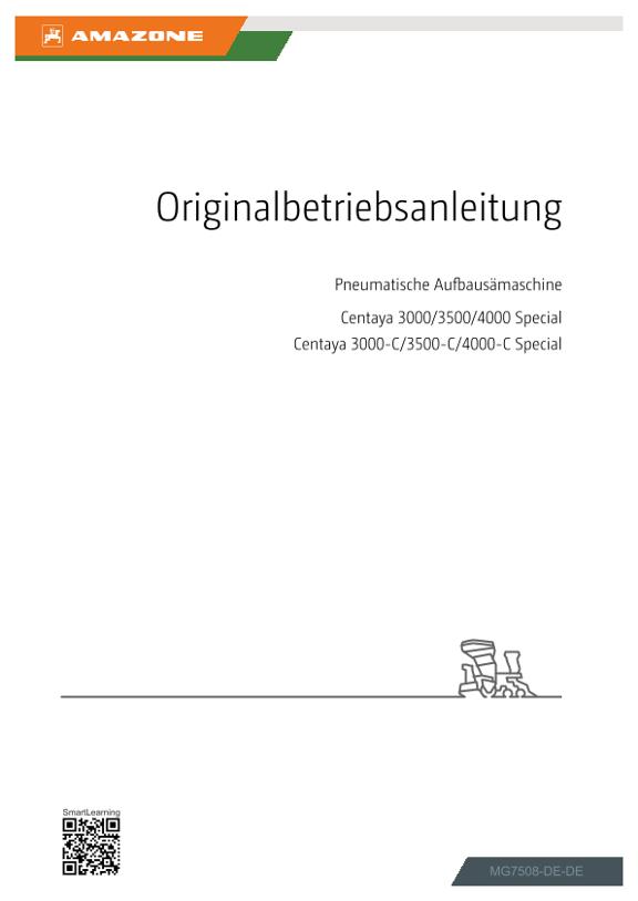 Betriebsanleitung Centaya 3000, 3500, 4000; Special