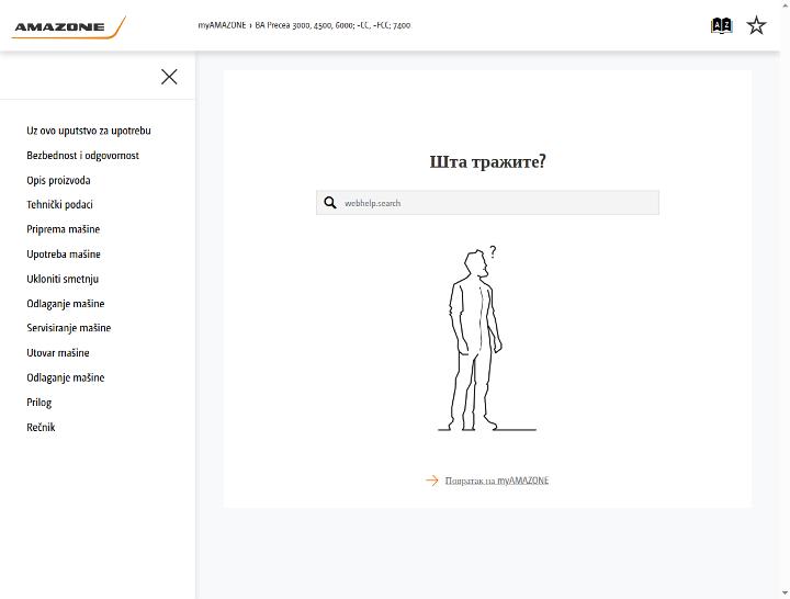 Uputstvo za upotrebu Precea 3000, 4500, 6000; -CC, -FCC; 7400
