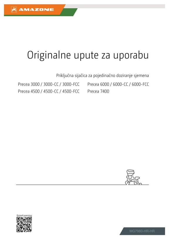 Upute za uporabu Precea 3000, 4500, 6000; -CC, -FCC; 7400