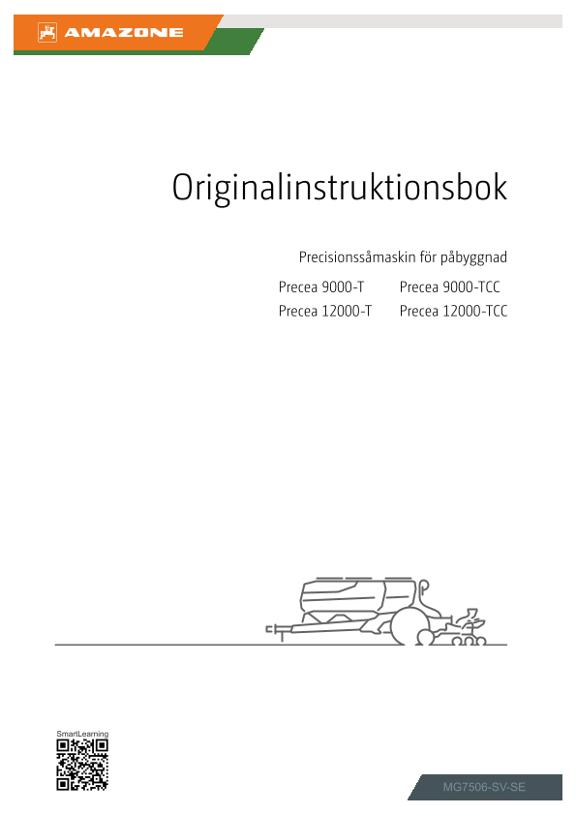 Bruksanvisning Precea 9000, 12000; -T, -TCC