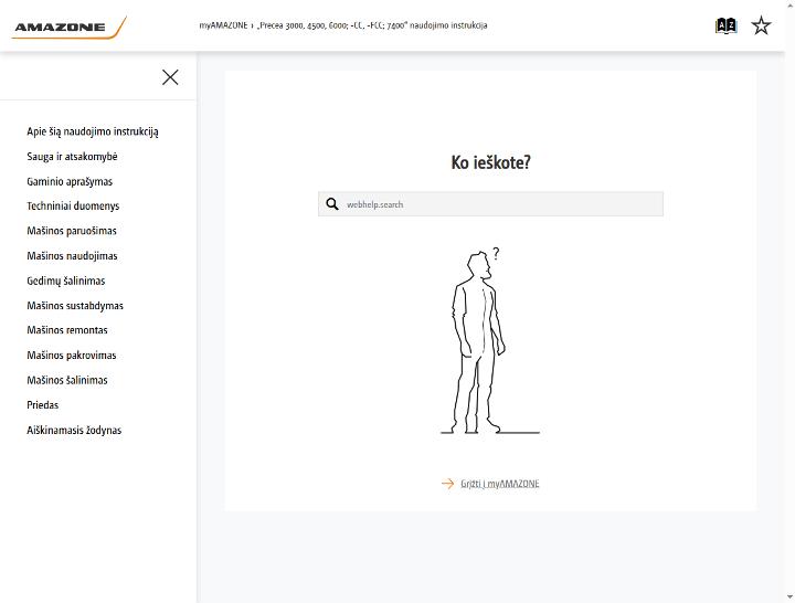 Naudojimo instrukcija Precea 3000, 4500, 6000; -CC, -FCC; 7400