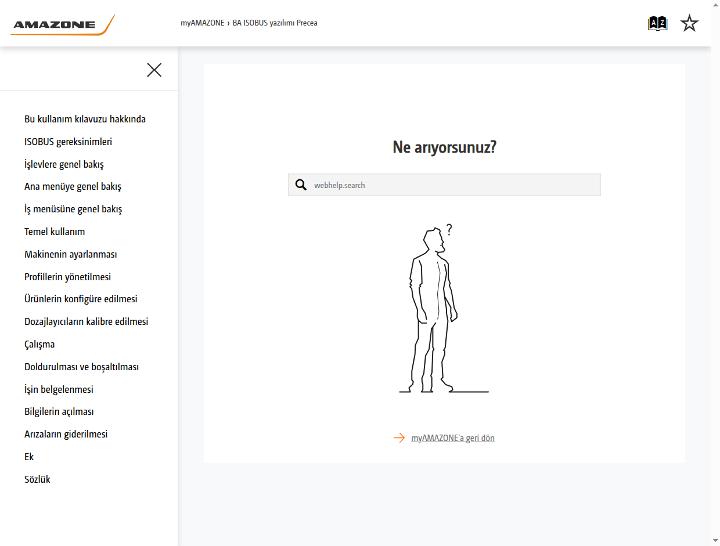 Kullanım kılavuzu ISOBUS-Software Precea