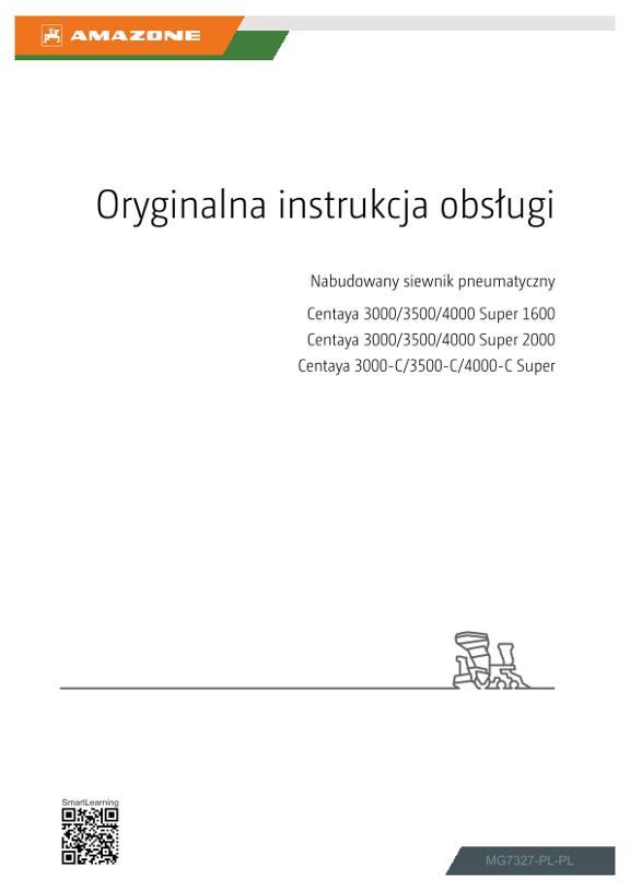 Instrukcje obsługi Centaya 3000, 3500, 4000; Super
