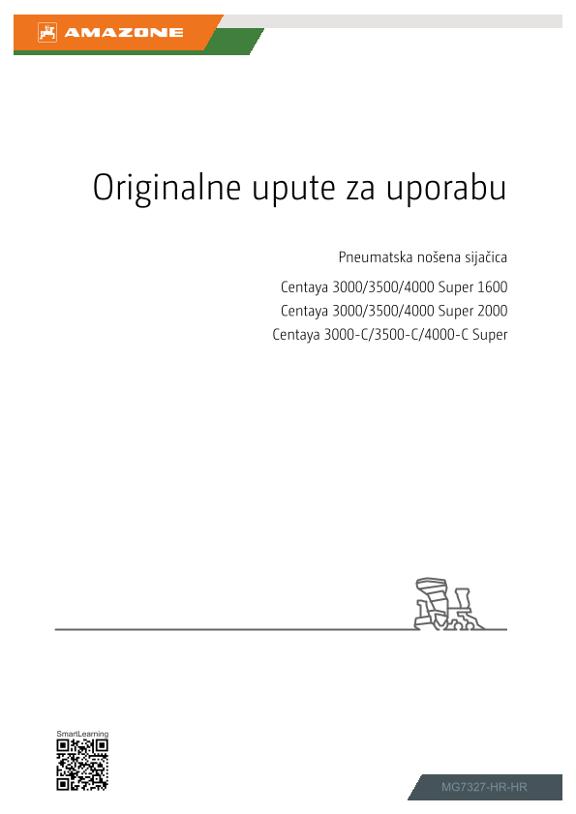 Upute za uporabu Centaya 3000, 3500, 4000; Super