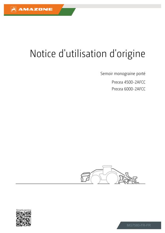 Notice d’utilisation Precea 4500-2AFCC, 6000-2AFCC