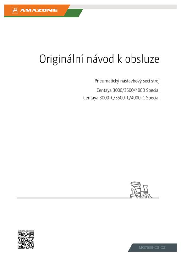 Návod k obsluze Centaya 3000, 3500, 4000; Special