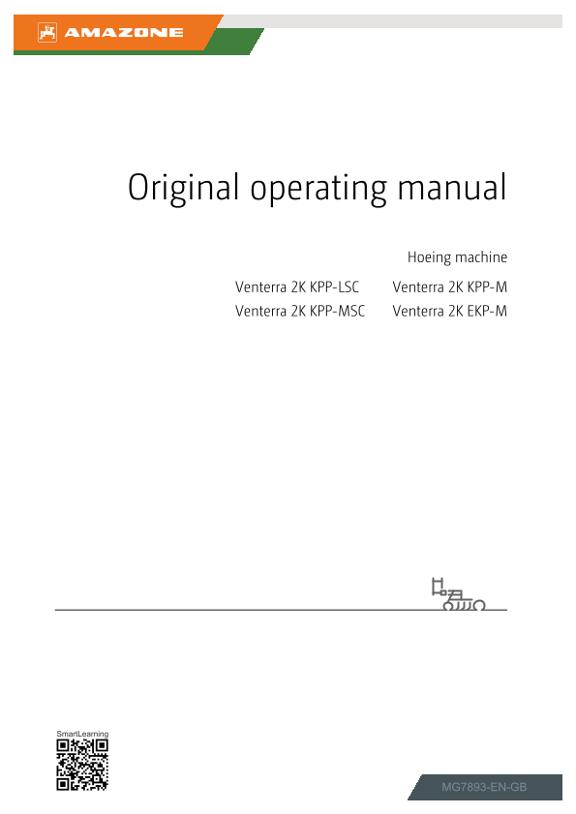 Operating manual Venterra 2K