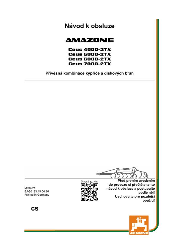 Návod k obsluze CEUS 4000-2TX, 5000-2TX, 6000-2TX, 7000-2TX; CEU