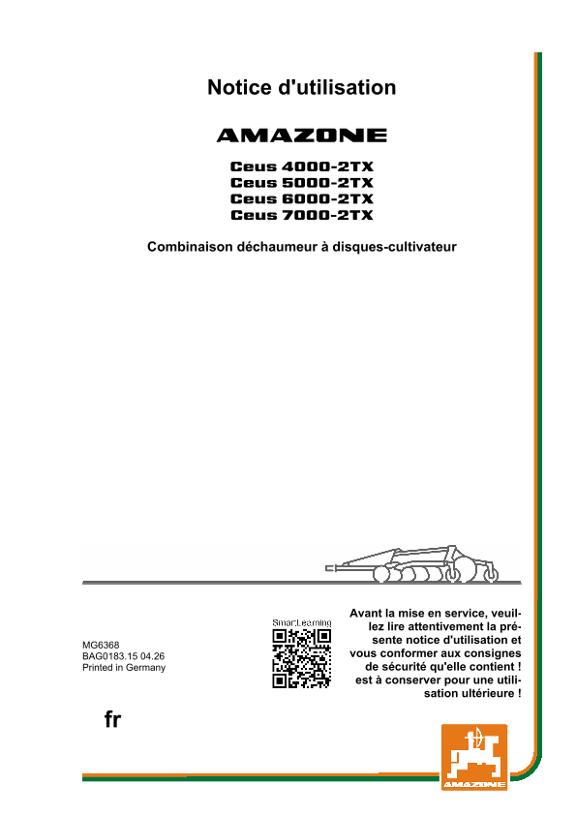 Notice d’utilisation CEUS 4000-2TX, 5000-2TX, 6000-2TX, 7000-2TX; CEU