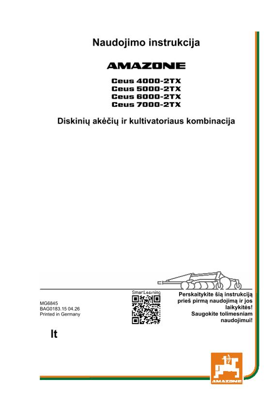 Naudojimo instrukcija CEUS 4000-2TX, 5000-2TX, 6000-2TX, 7000-2TX; CEU