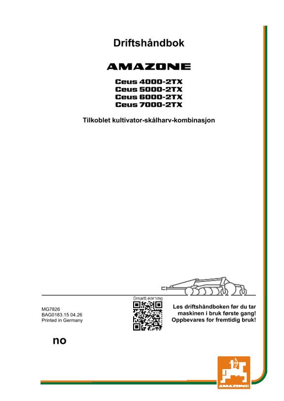 Bruksanvisning CEUS 4000-2TX, 5000-2TX, 6000-2TX, 7000-2TX; CEU