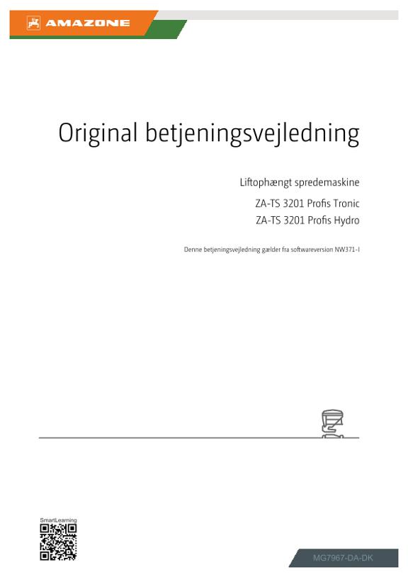 Brugsanvisning ZA-TS 01 Profis Tronic; ZA-TS 01 Profis Hydro; DB0
