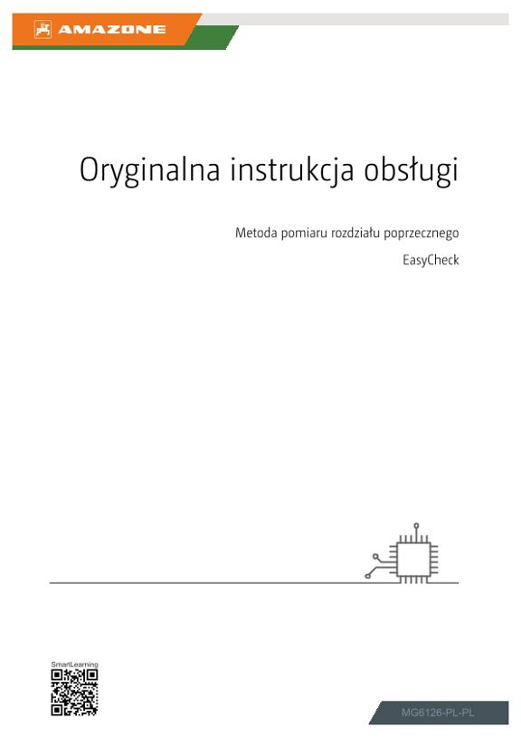 Instrukcje obsługi EasyCheck