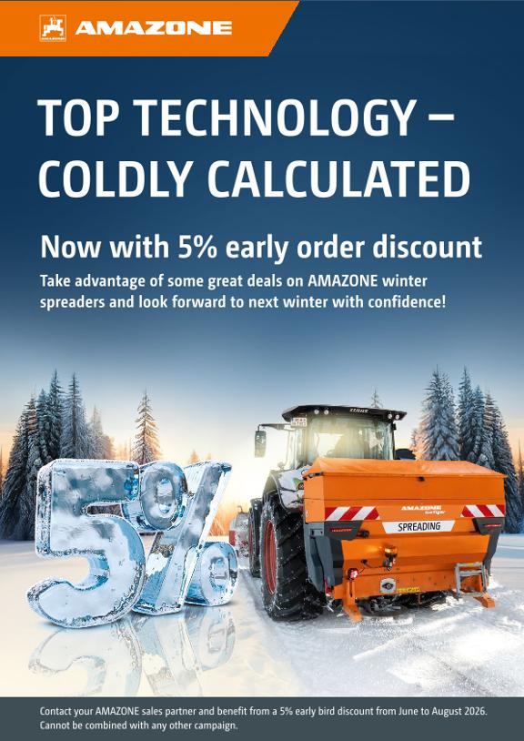 Leaflet Early-Bird Discount winter spreaders 2026