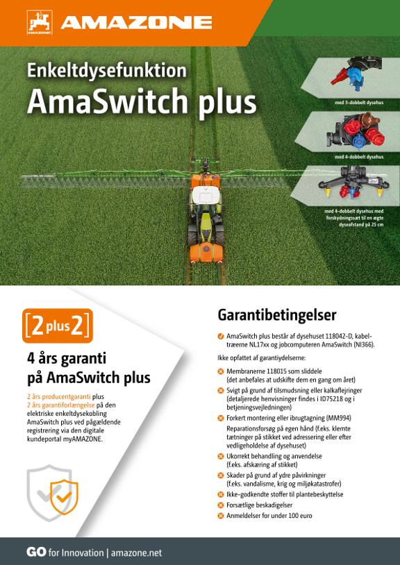 Enkeltdysefunktion AmaSwitch plus