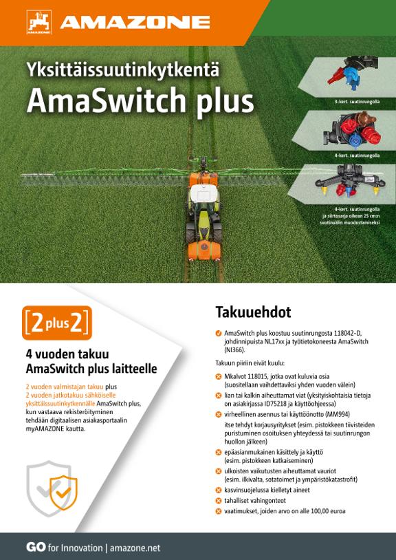 Yksittäissuutinkytkentä AmaSwitch plus