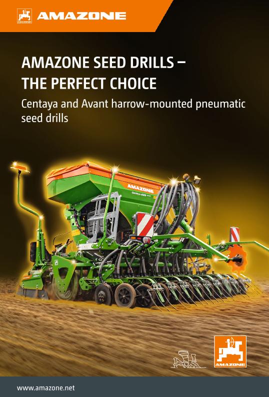 Beileger AMAZONE SEED DRILLS – THE PERFECT CHOICE