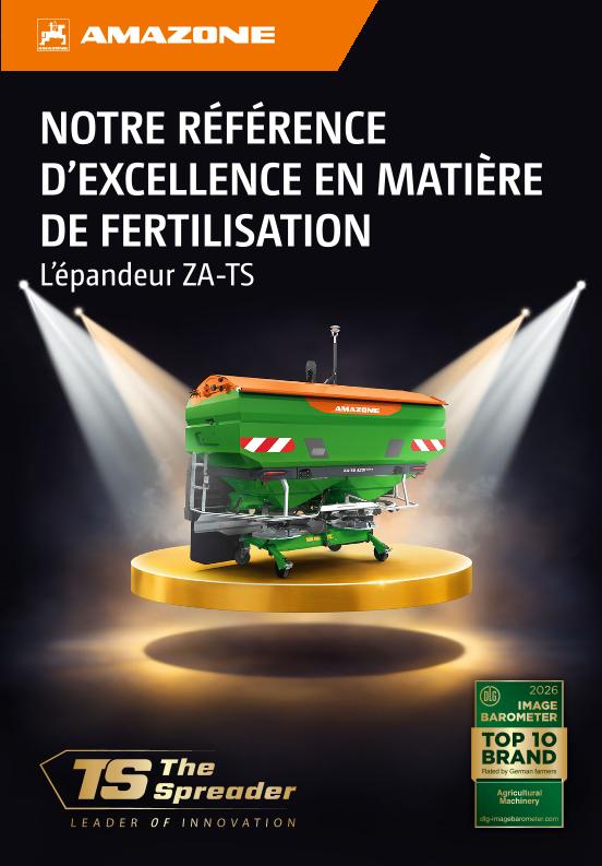 Beileger TS01 – NOTRE RÉFÉRENCE D’EXCELLENCE EN MATIÈRE DE FERTILISATION