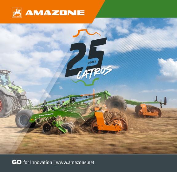 Banner 25 years Catros, 3400 x 3300 mm