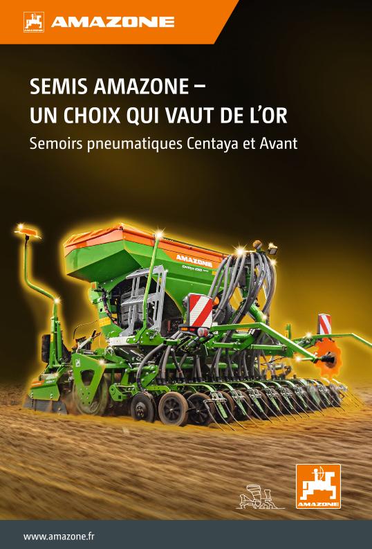 Beileger SEMIS AMAZONE – UN CHOIX QUI VAUT DE L’OR