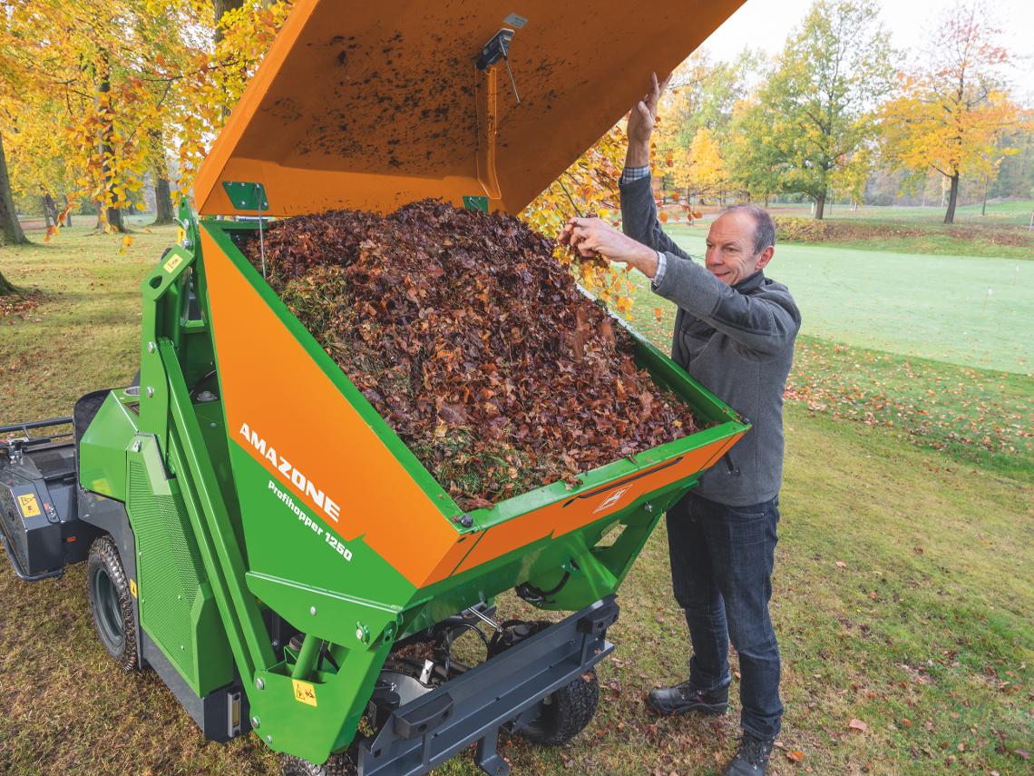 Profihopper1250 Laub