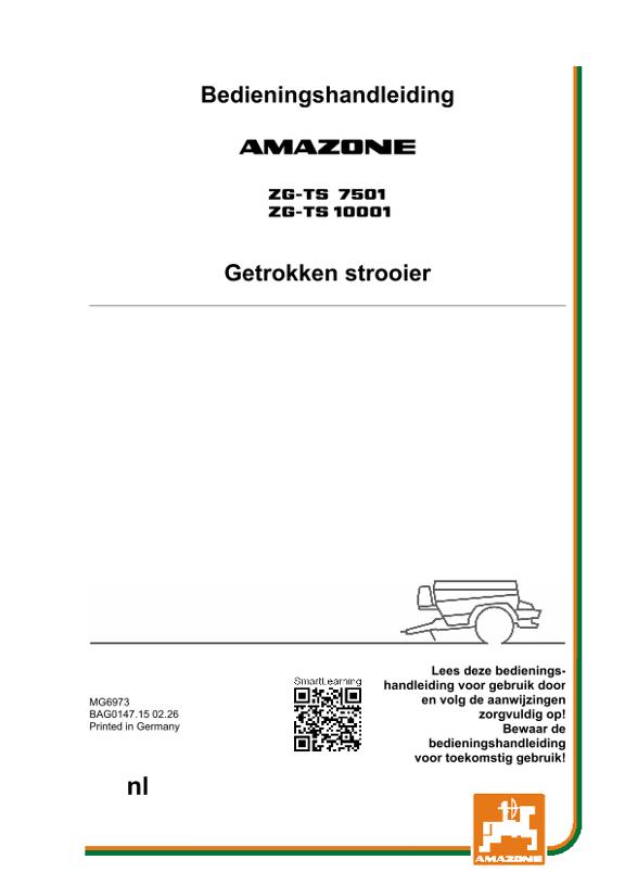 Gebruiksaanwijzing ZG-TS 7501, 10001; ZG1
