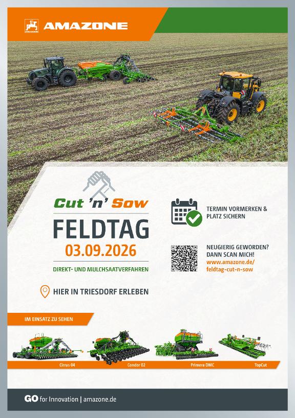Kundenstopper DINA1 Feldtag Cut 'n' Sow