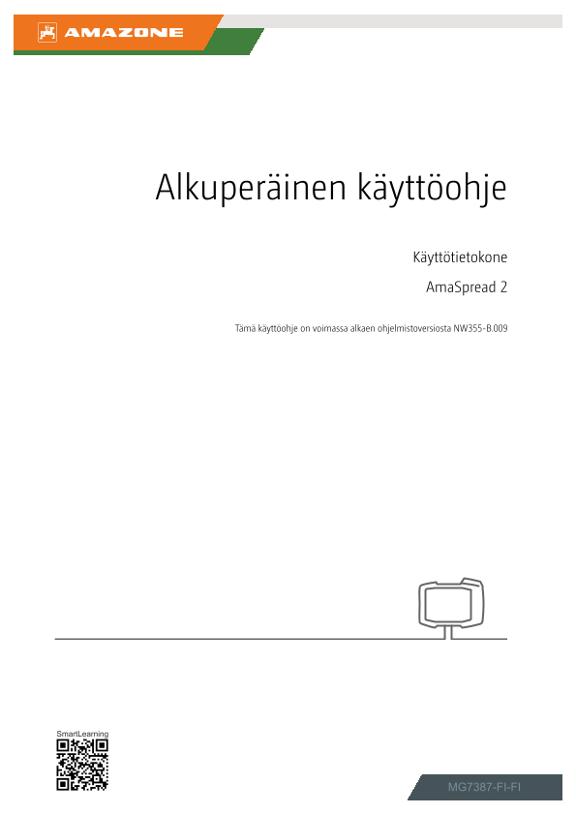 Käyttöohje AmaSpread 2