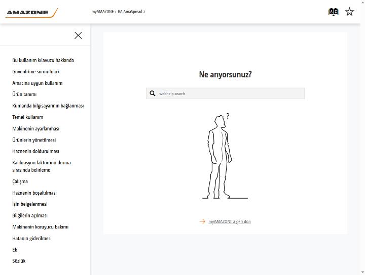 Kullanım kılavuzu AmaSpread 2