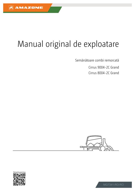 Instrucțiuni de utilizare CIRRUS 8004-2/9004-2