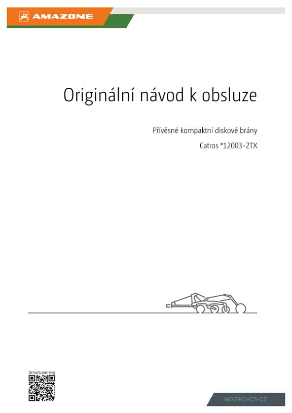 Návod k obsluze CATROS+ 12003-2TX; CA3