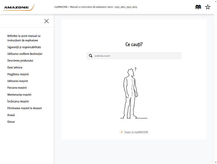 Instrucțiuni de utilizare Catros+ 2503, 3003, 3503, 4003